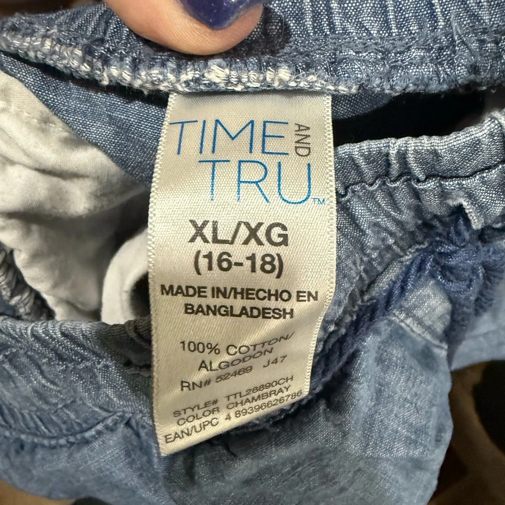 Blue Denim Women's Shorts